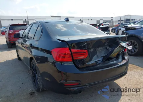 2016 BMW 320I из США, поврежденный, VIN WBA8E1G58GNT37599